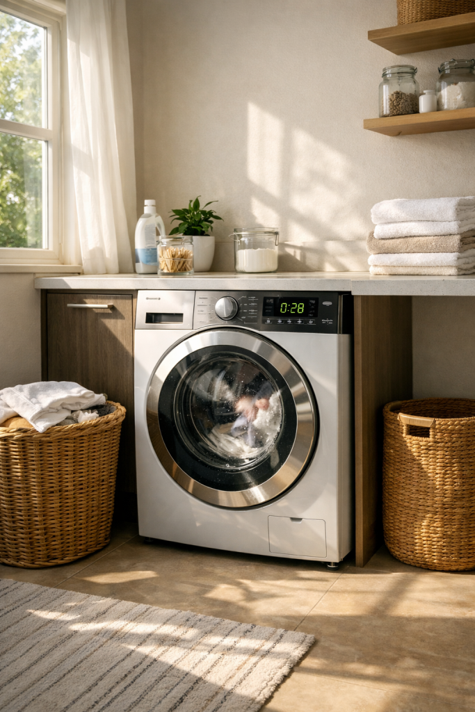 Households could get free electricity for doing laundry on sunny weekends