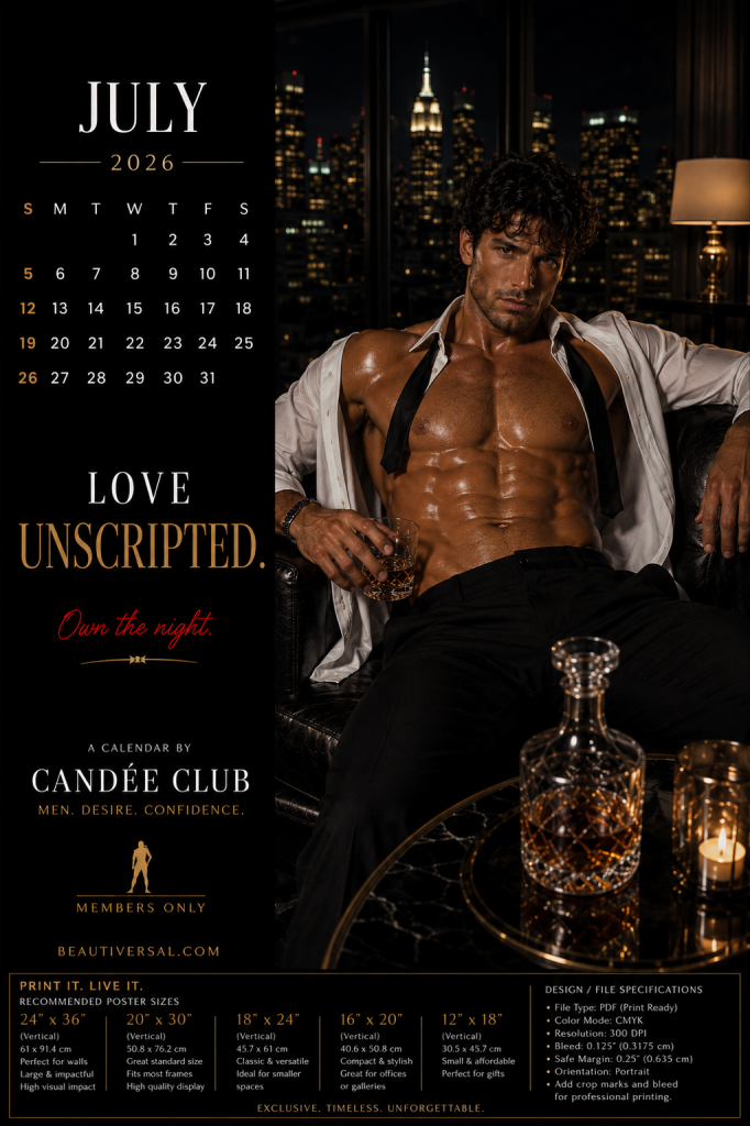 LOVE UNSCRIPTED. The Collector’s Calendar Series